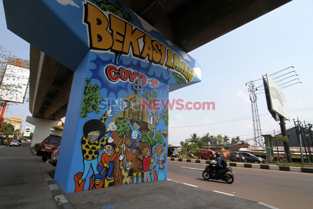 Mural Bekasi Lawan Covid-19...