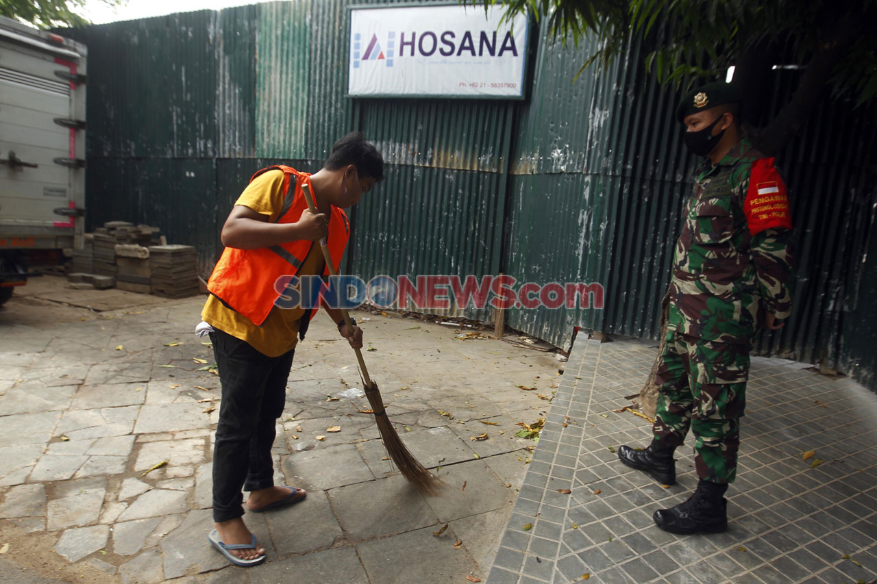 Denda Pelanggar PSBB...
