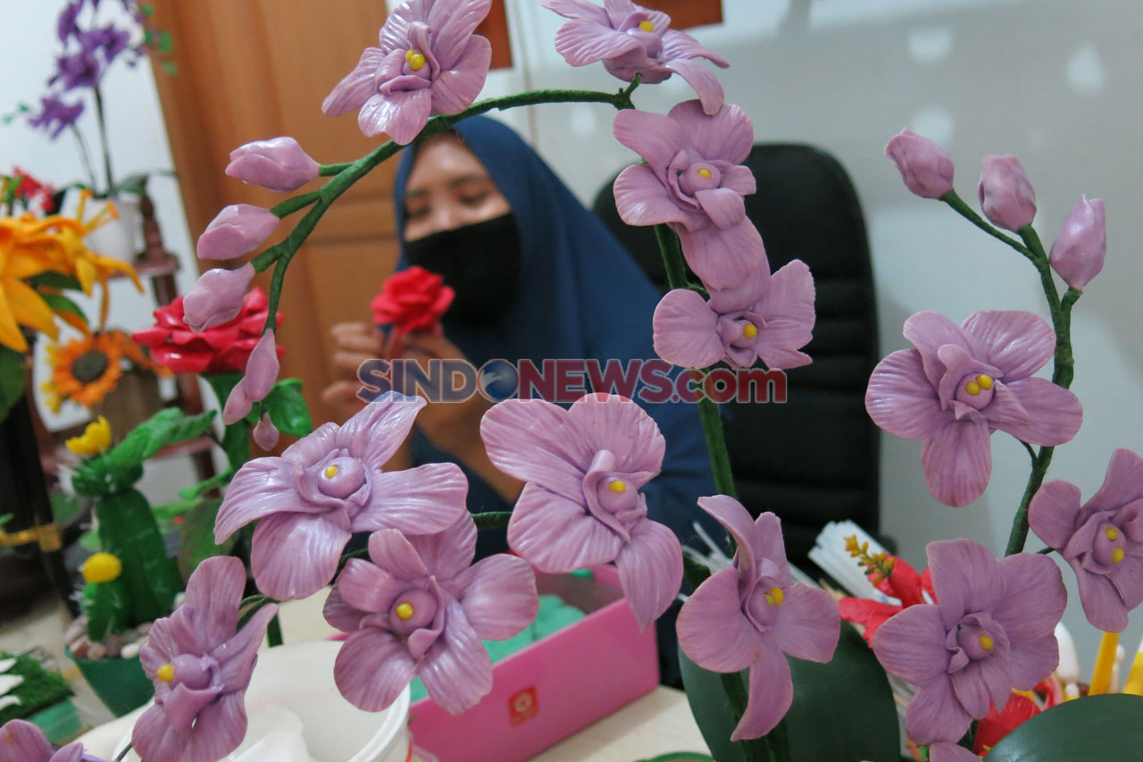 Kreatif Membuat Bunga...