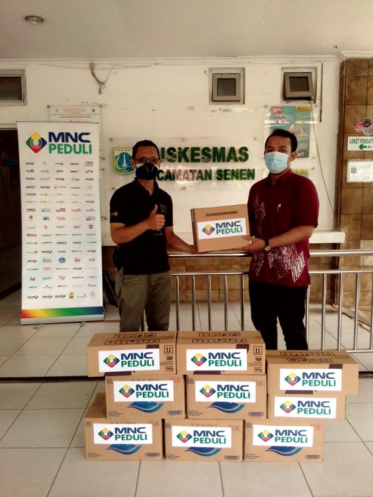 MNC Peduli Berikan Makanan...
