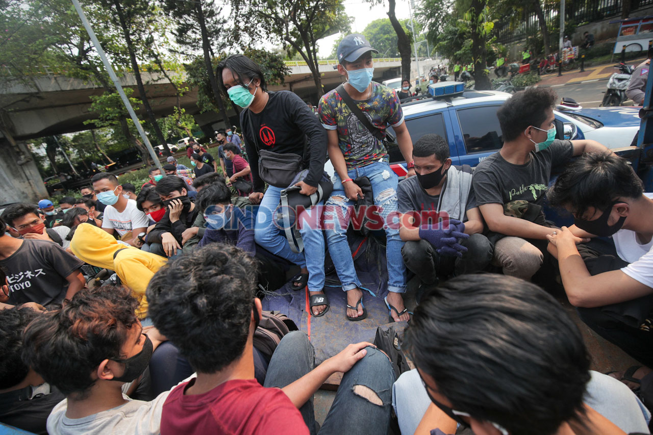 Hendak Ikut Aksi Demo...