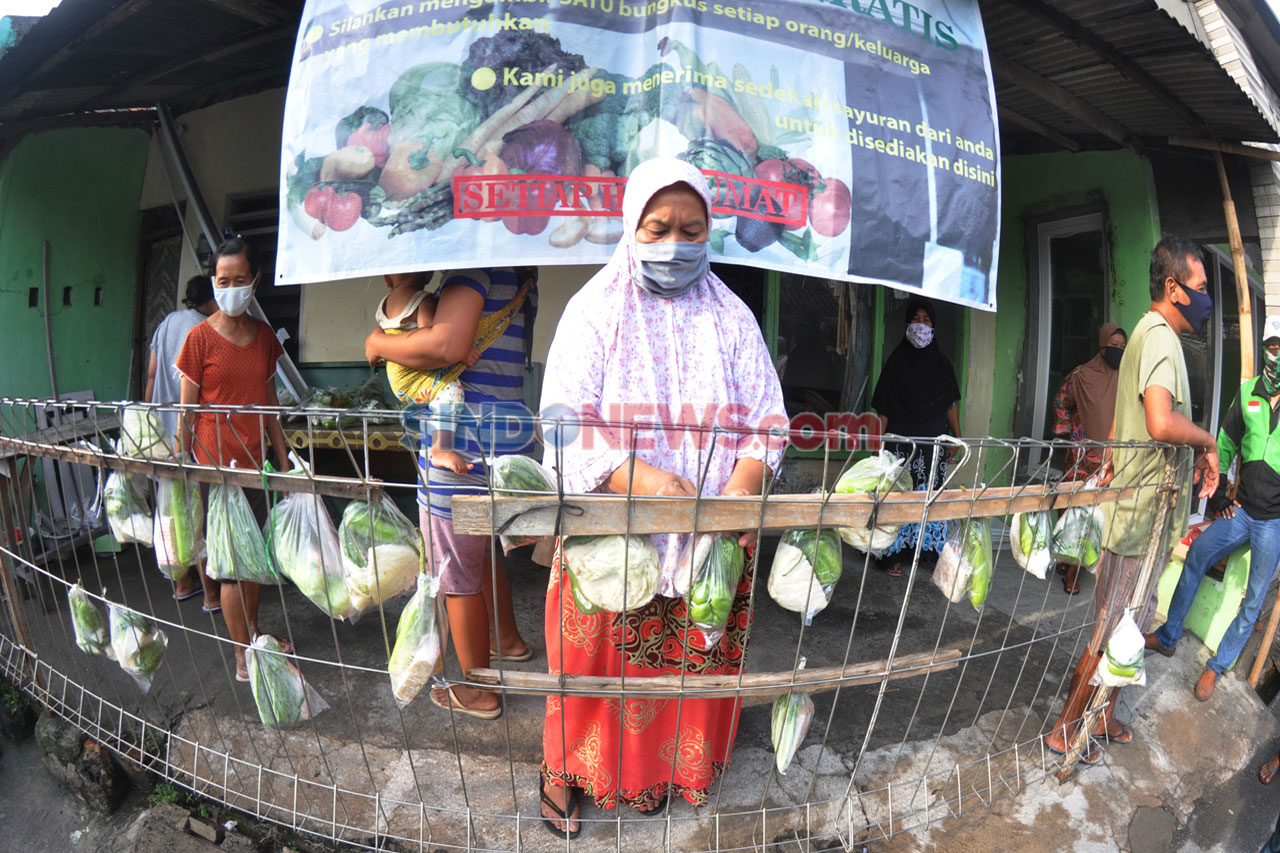 Sedekah Sayuran Gratis...