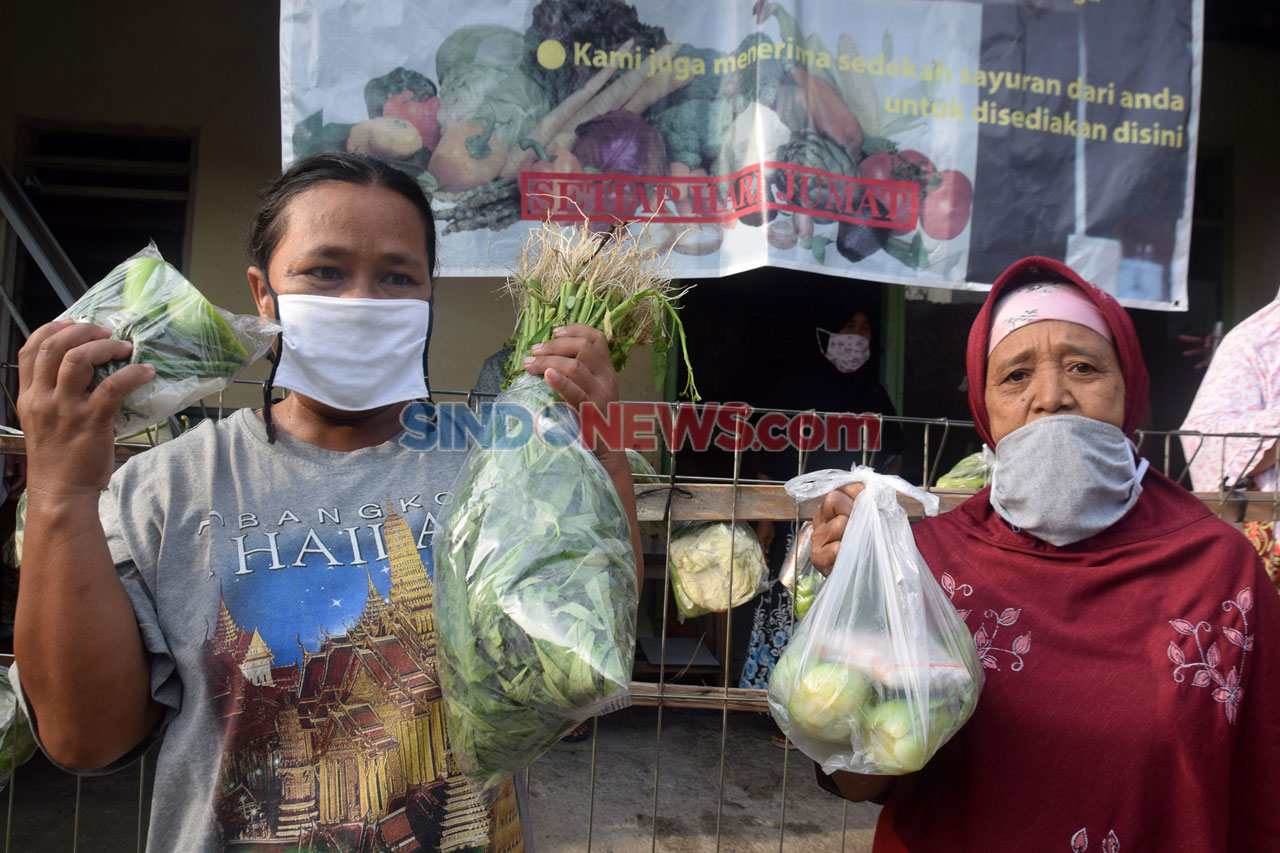Sedekah Sayuran Gratis...