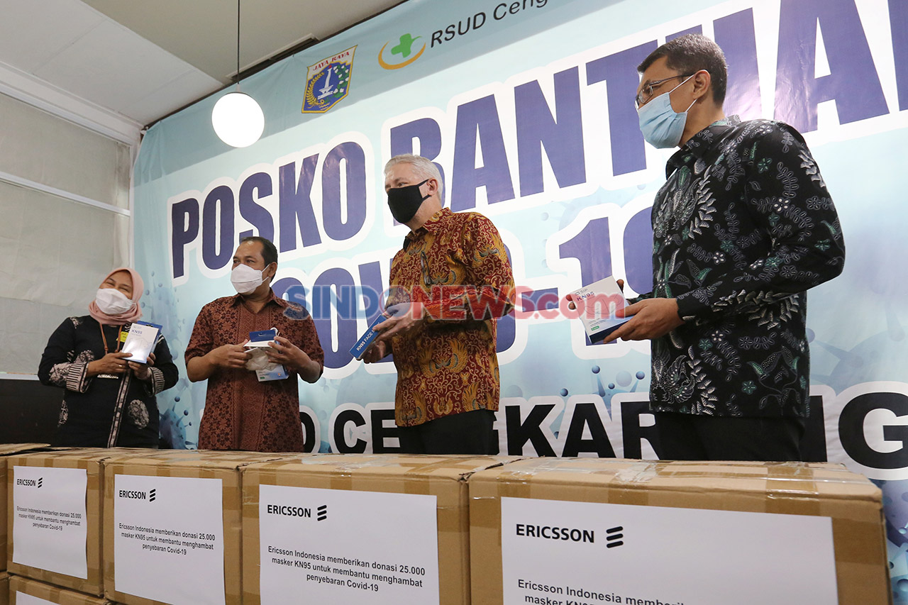 Ericsson Indonesia Donasikan...