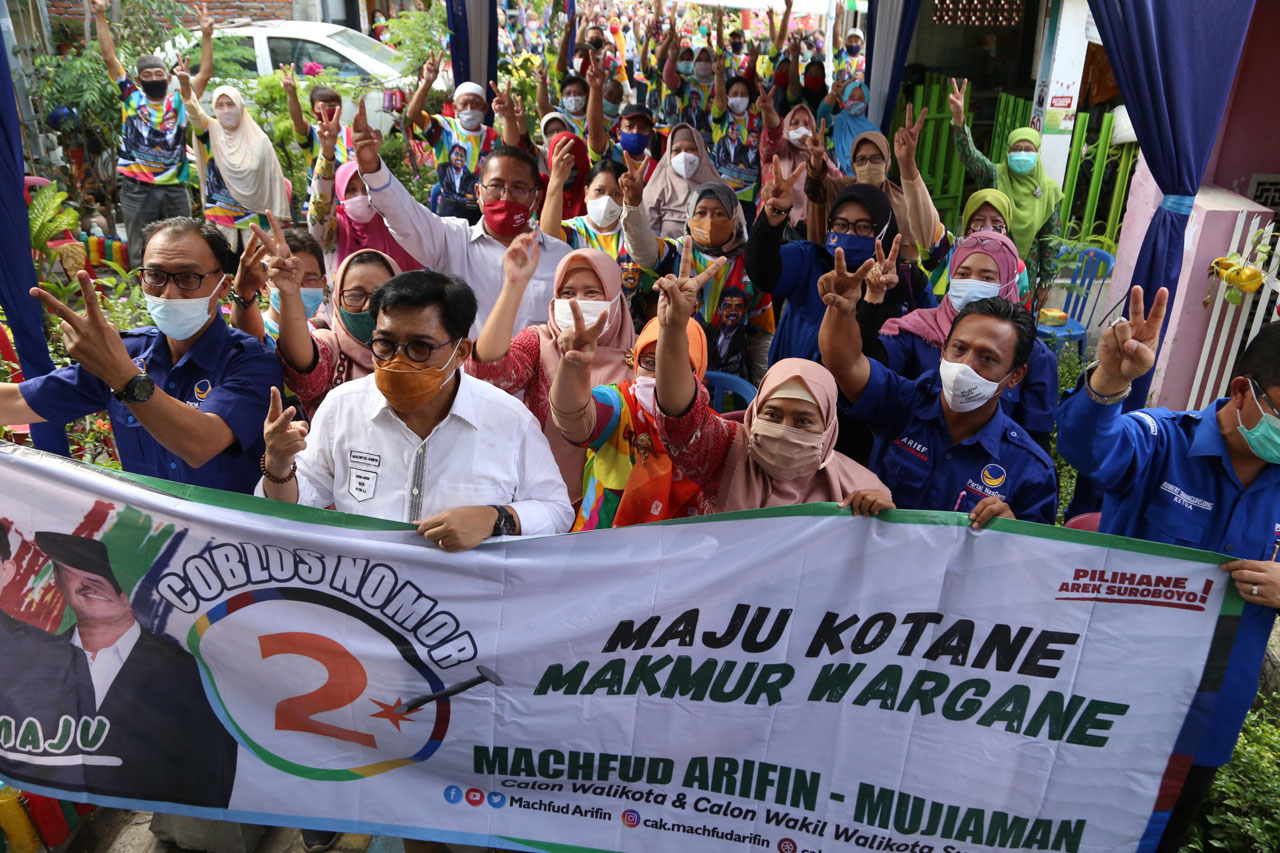 Calon Wali Kota Surabaya...