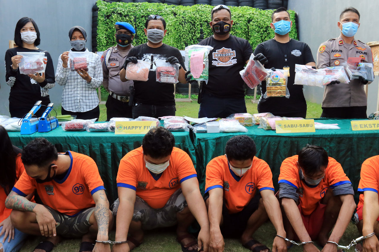 Tangkap 7 Tersangka,...