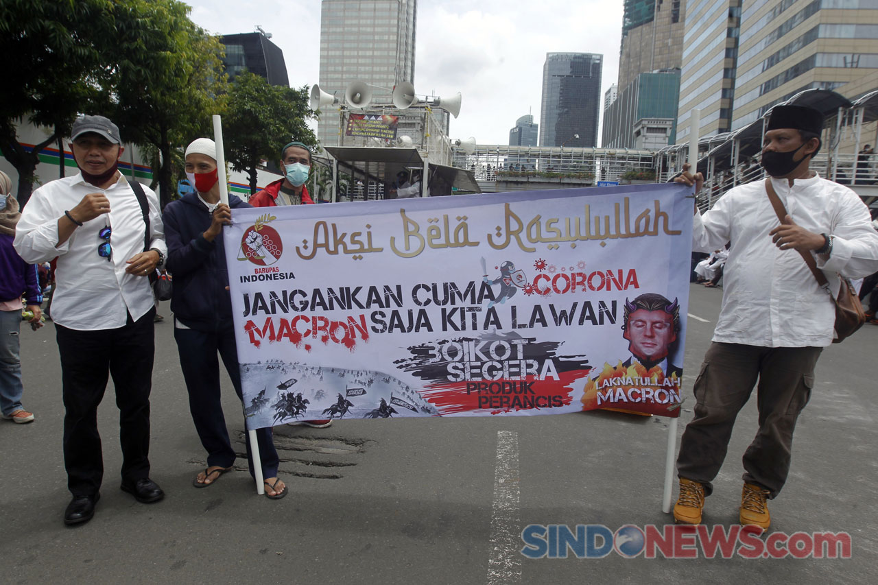 Aksi Bela Nabi Muhammad...