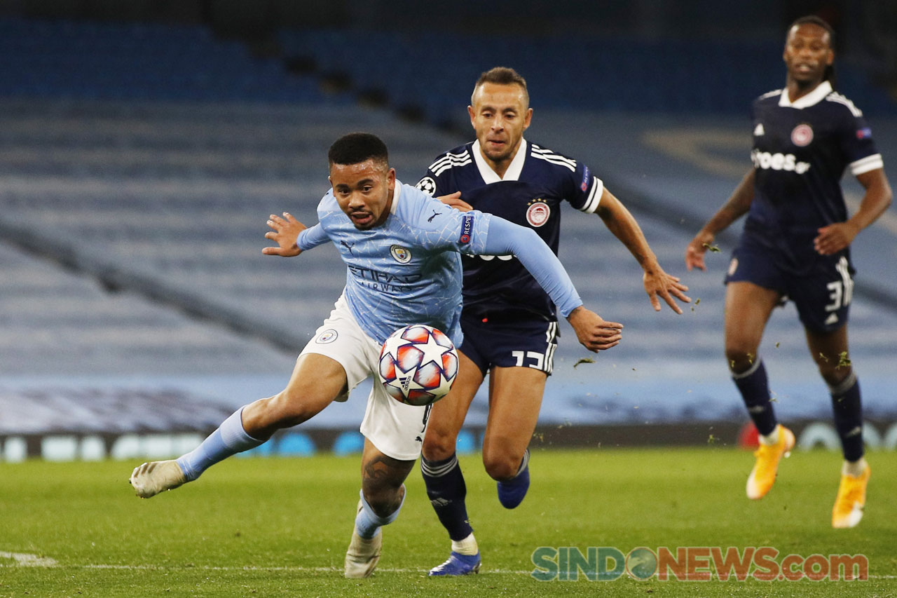 Man City Hajar Olympiakos...