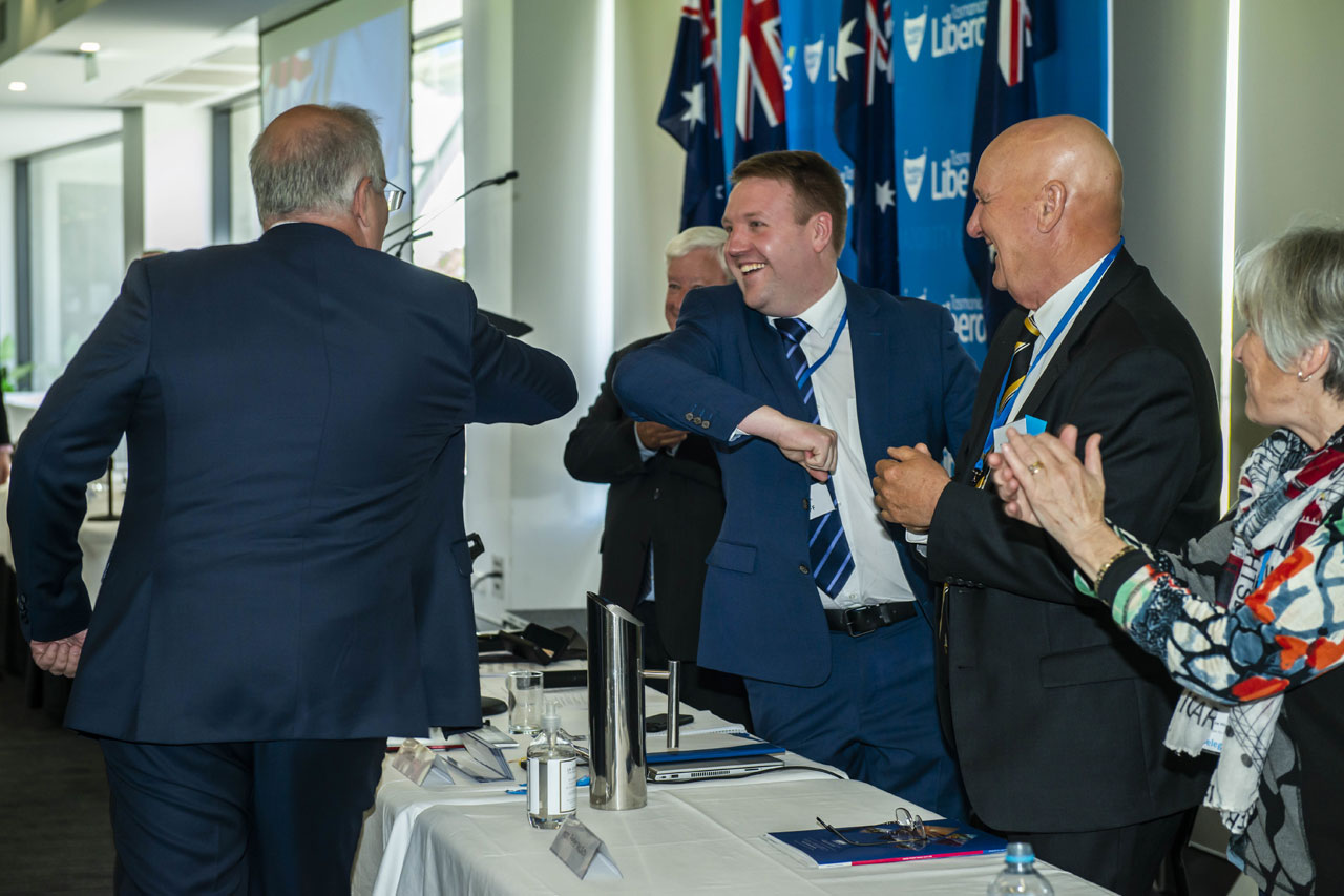 PM Australia Scott Morrison...