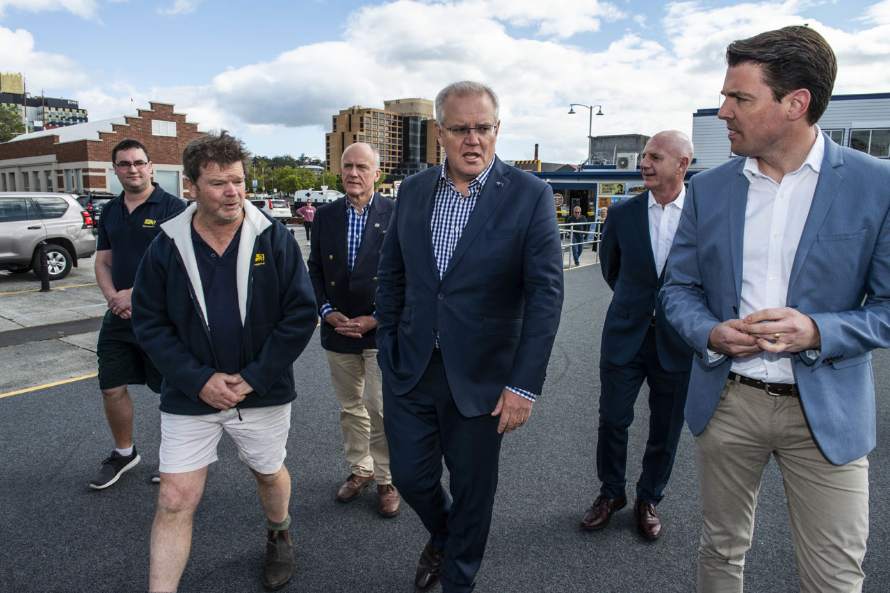 PM Australia Scott Morrison...
