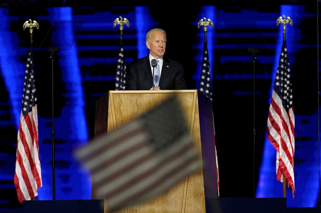 Lantang, Biden Sampaikan...