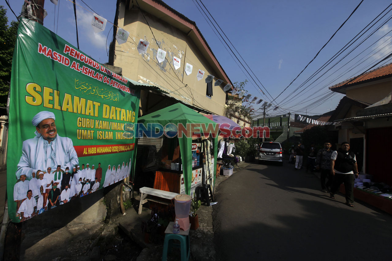 Massa Pendukung Habib...