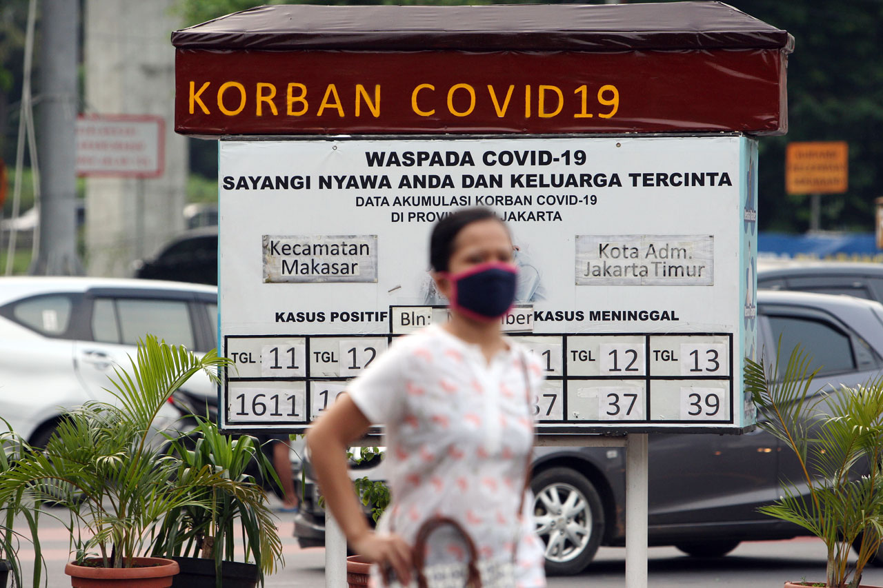 Papan Sosialisasi Korban...