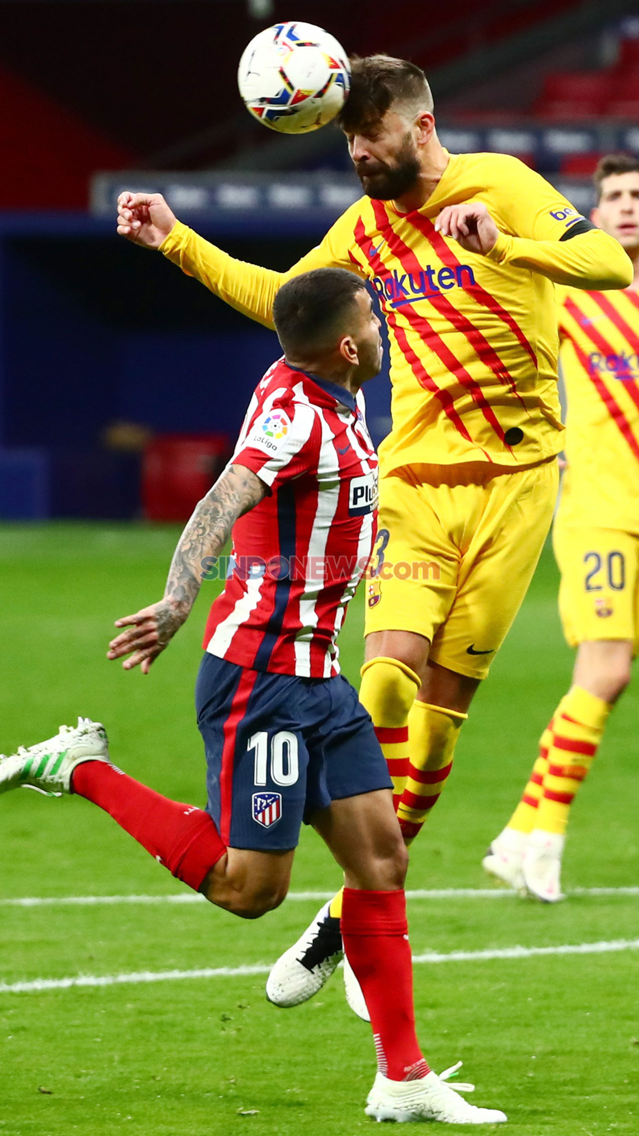 Menang Tipis, Atletico...