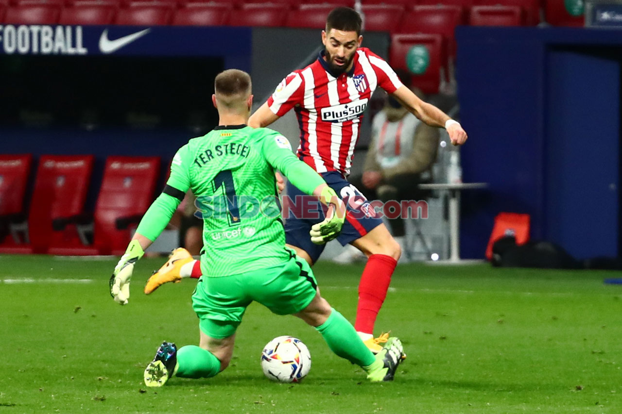 Menang Tipis, Atletico...