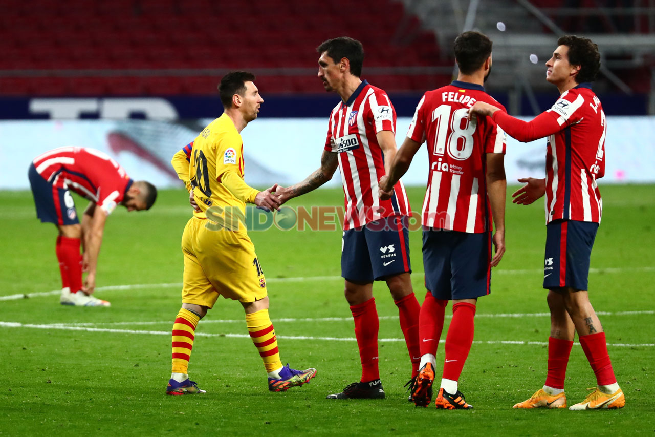 Menang Tipis, Atletico...