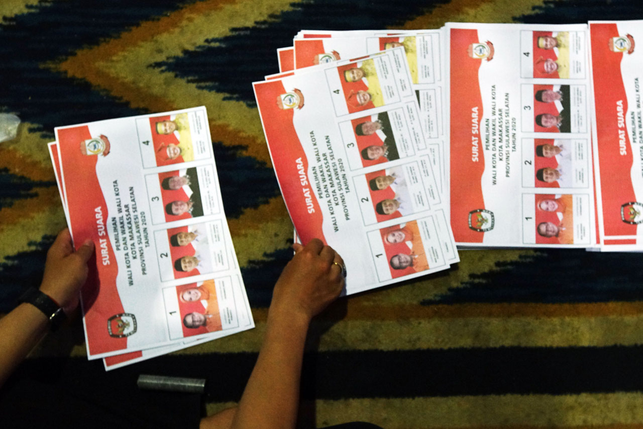 KPU Kota Makassar Mulai...