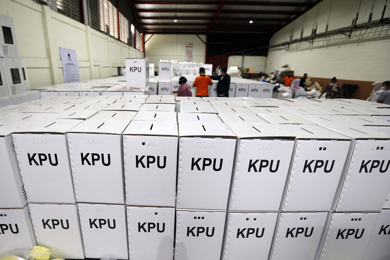 Logistik Pilkada Depok...
