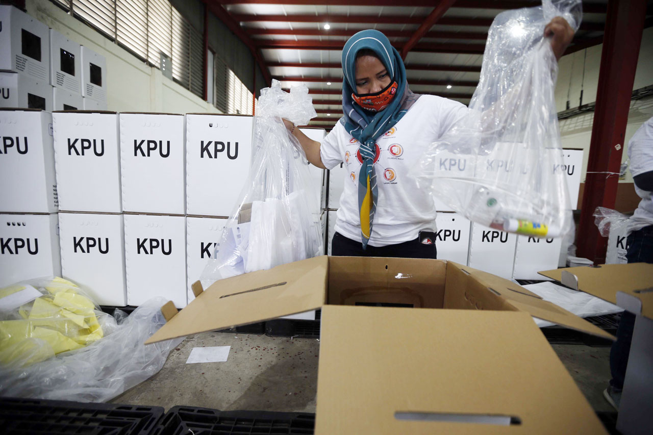 Logistik Pilkada Depok...
