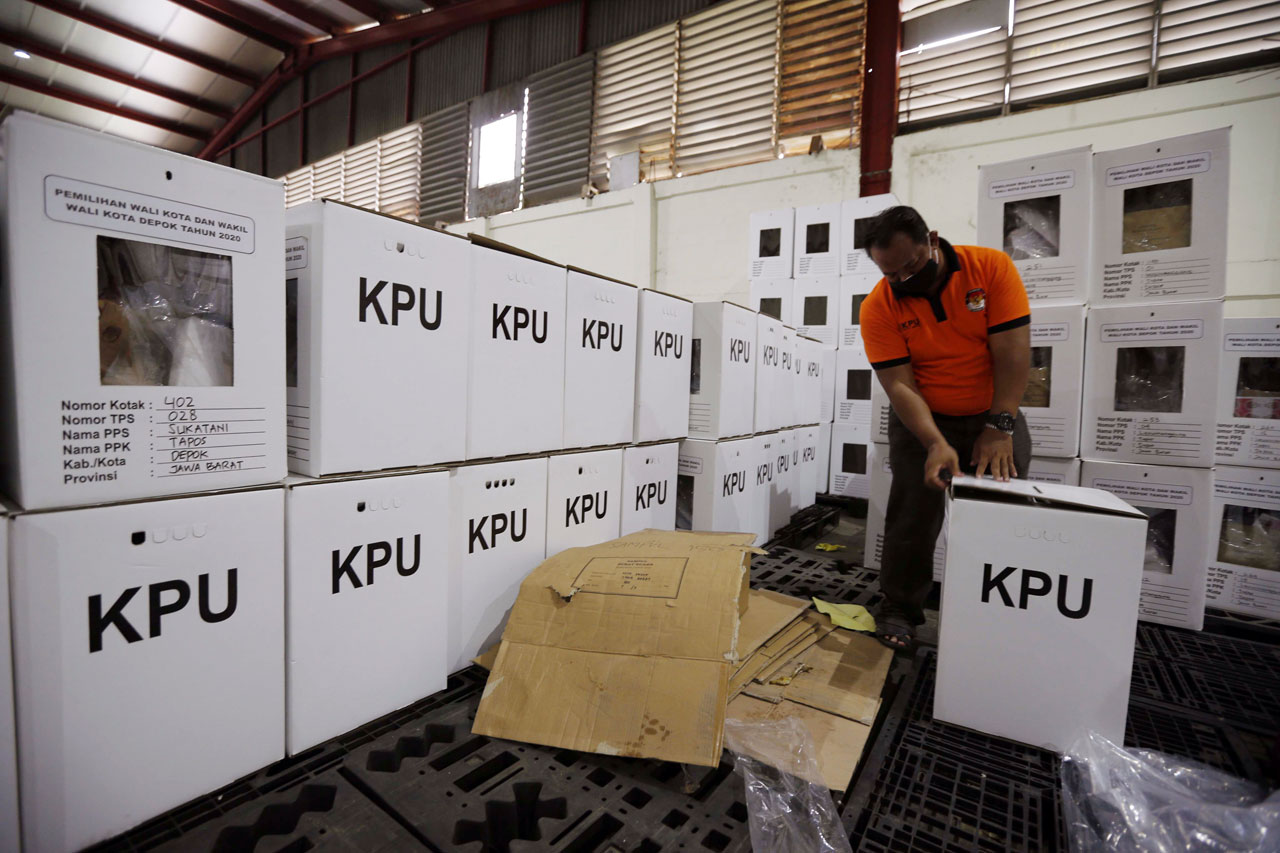 Logistik Pilkada Depok...