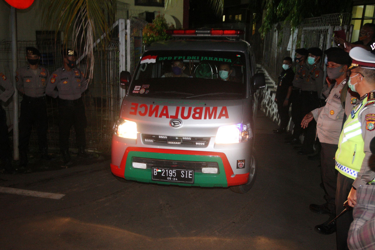 Jenazah Pengikut Habib...