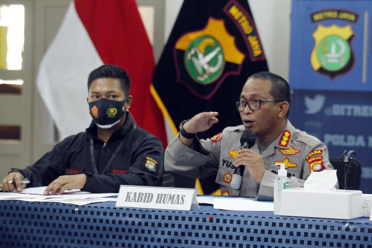 Polda Metro Jaya Tetapkan...