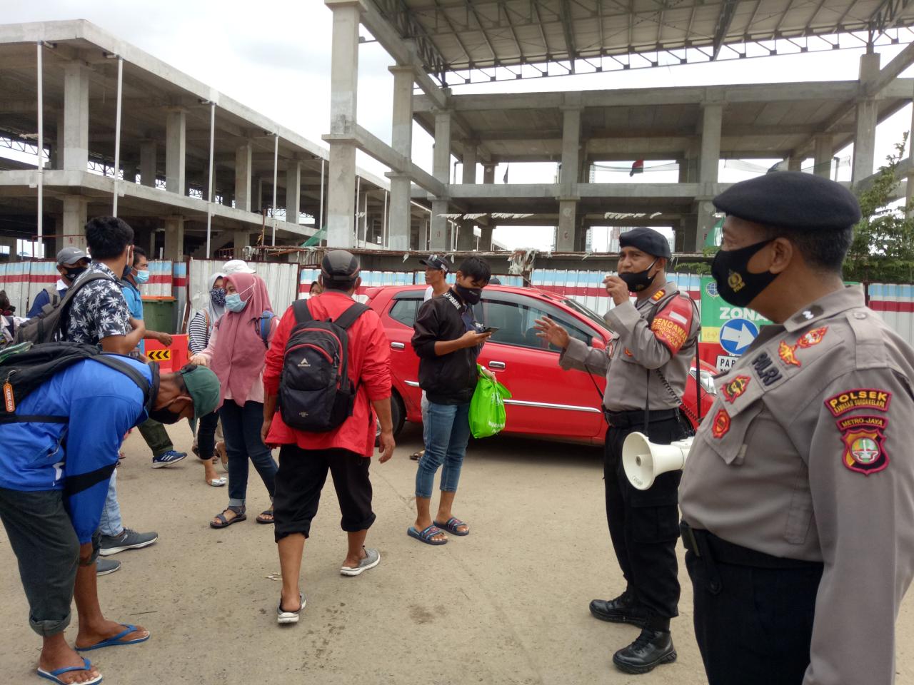 Polisi Berikan Himbauan...