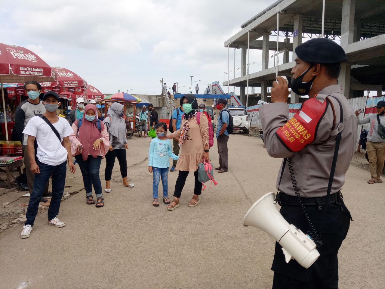 Polisi Berikan Himbauan...