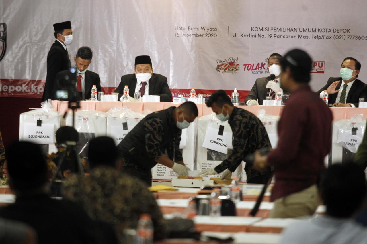KPU Kota Depok Gelar...