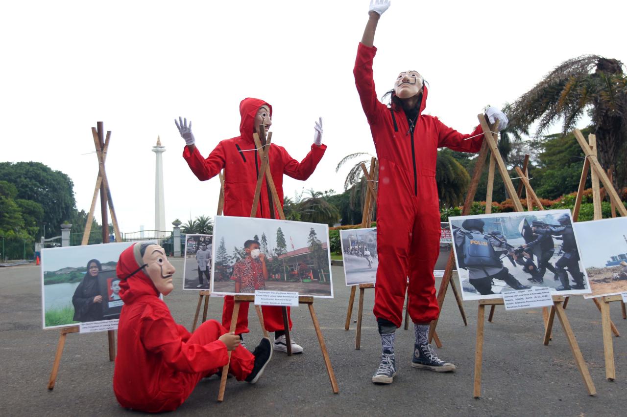 Aktivis Gelar Aksi Refleksi...