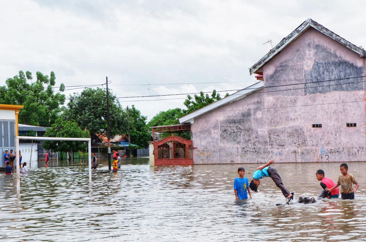 Banjir Rendam Pemukiman...