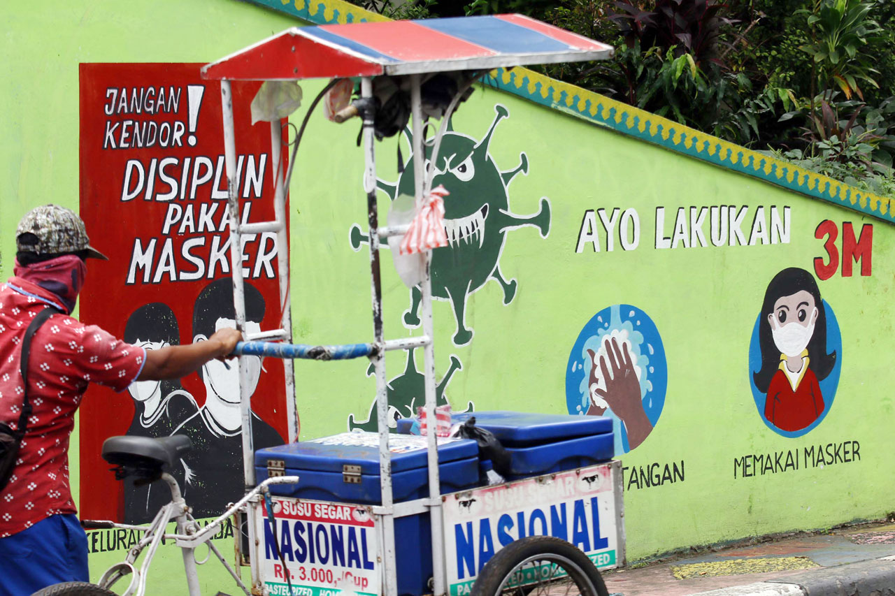 Mural Jalanan Ingatkan...