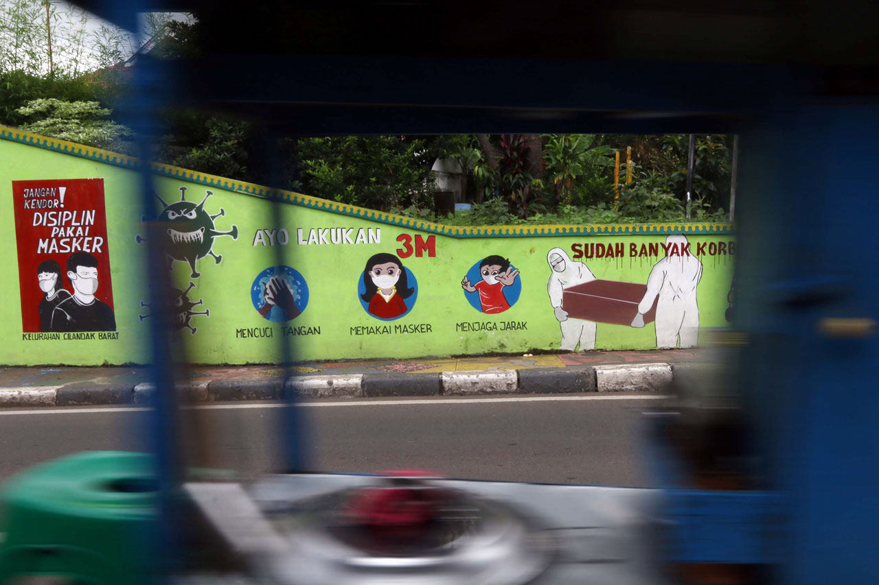Mural Jalanan Ingatkan...