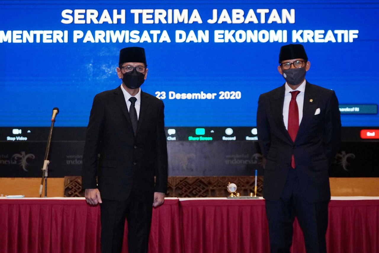 Sertijab Menparekraf,...