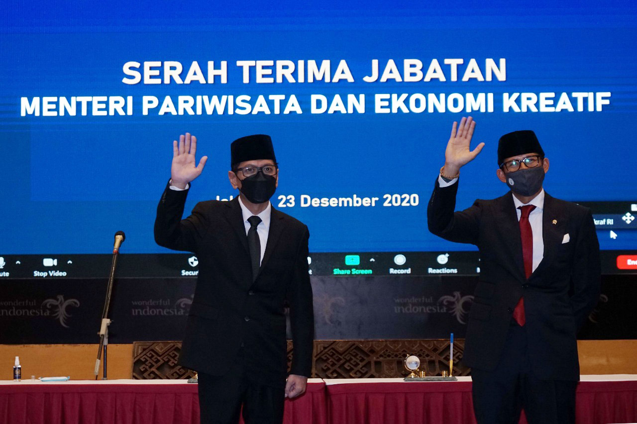 Sertijab Menparekraf,...