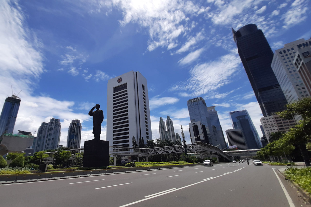 Libur Natal, Jalan Sudirman...