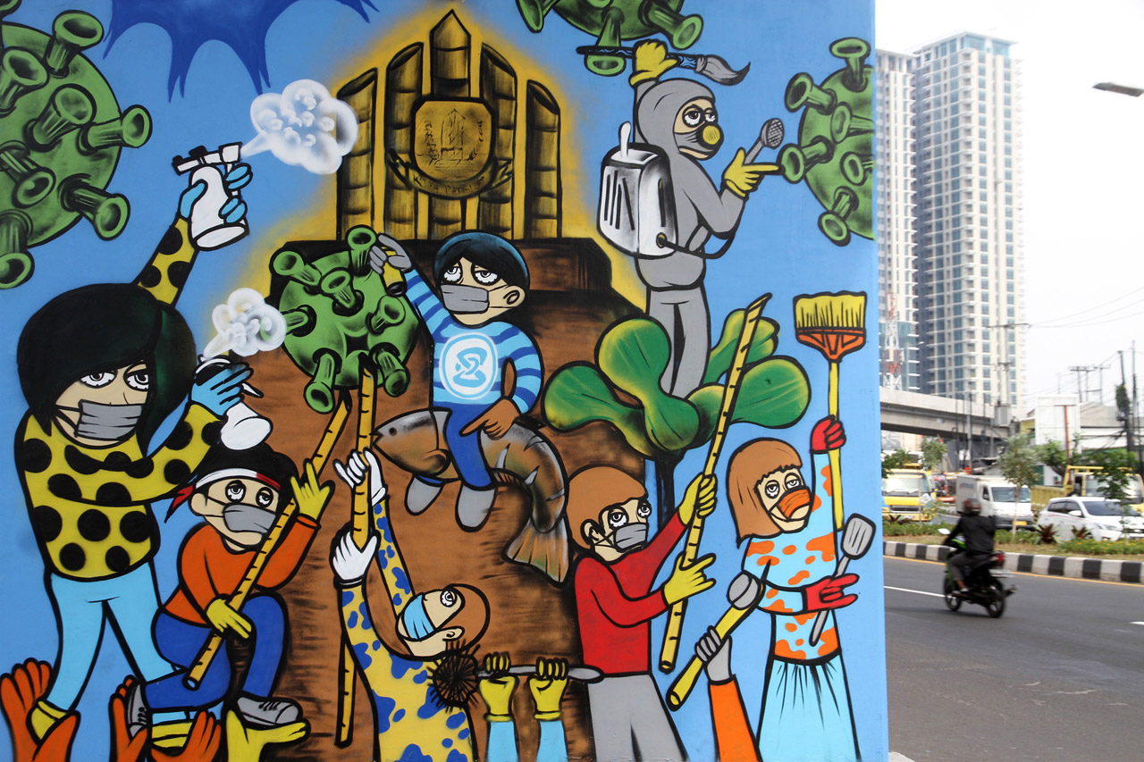 Mural Lawan Covid-19...