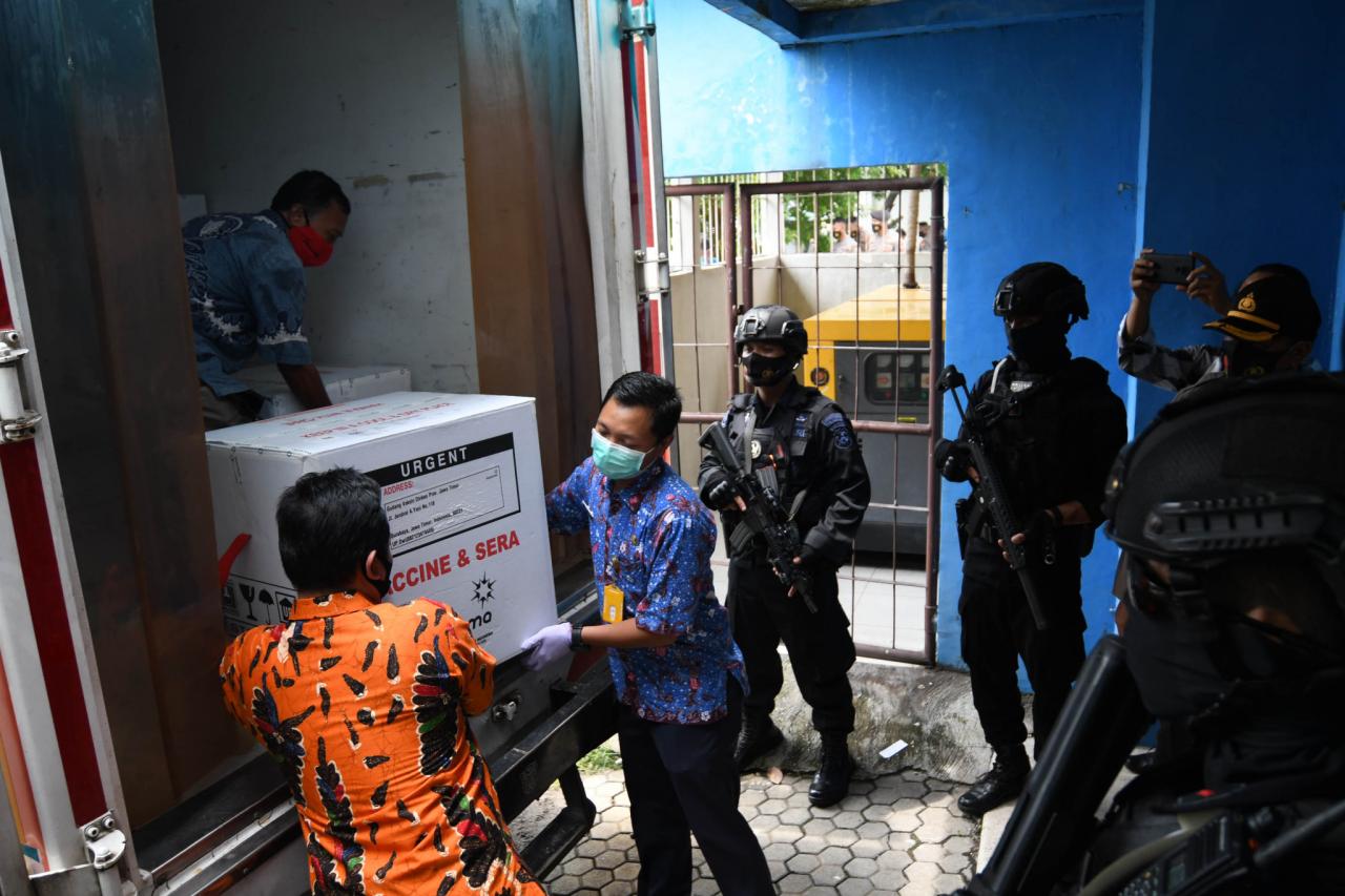 Dijaga Anggota Gegana...