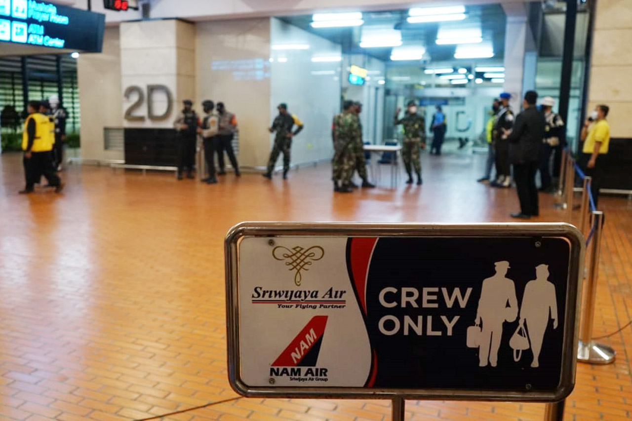 Pesawat Sriwijaya Air...