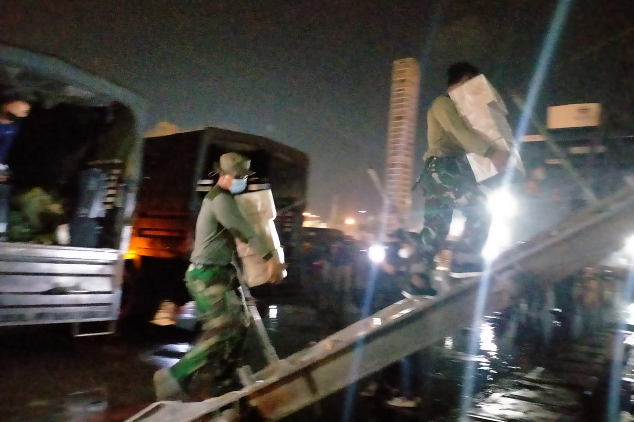 Marinir Kerahkan Denjaka...