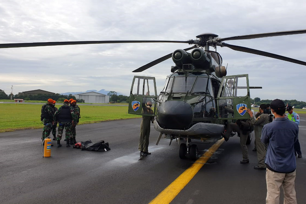 Kerahkan Heli AS-332...