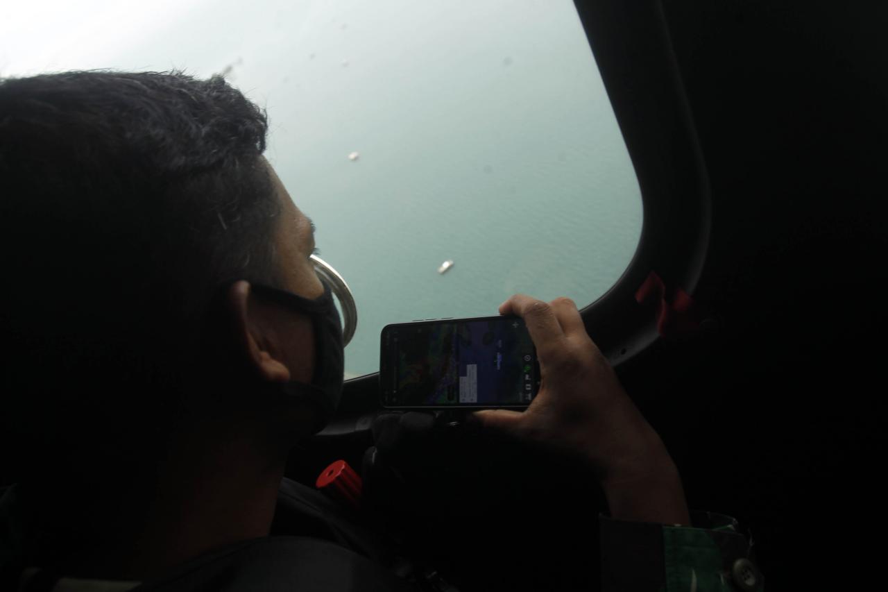 TNI AU Temukan Tumpahan...