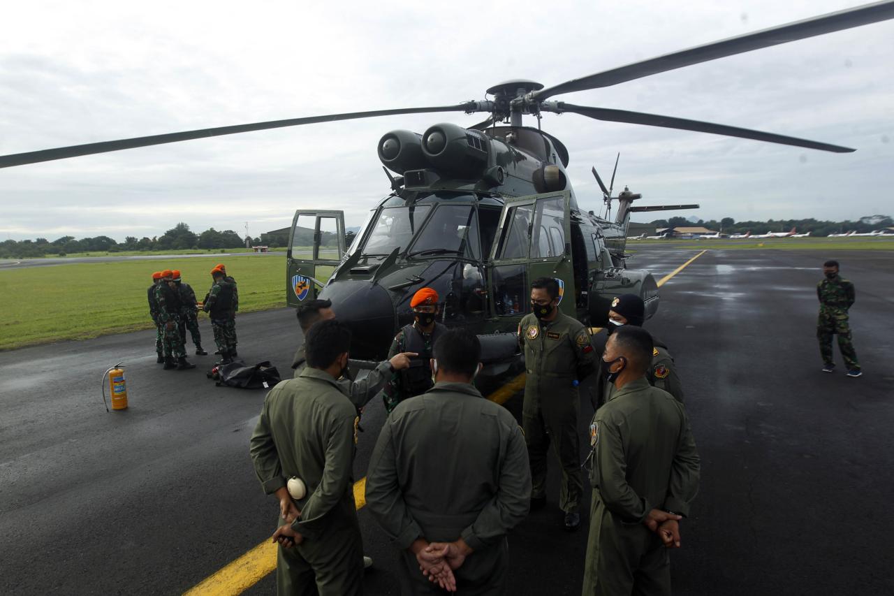 TNI AU Temukan Tumpahan...