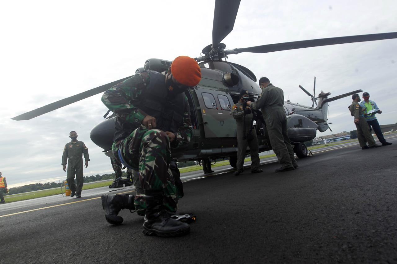 TNI AU Temukan Tumpahan...