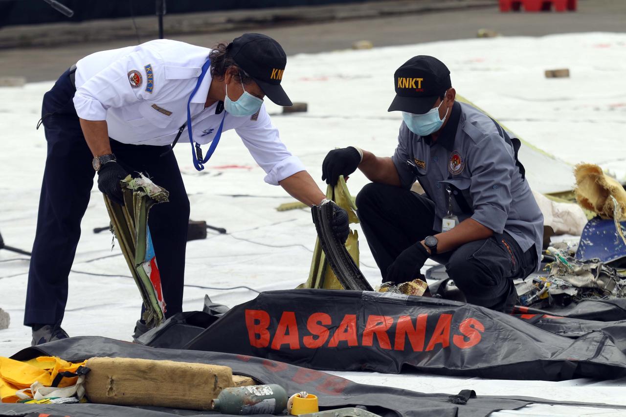 KNKT Identifikasi Serpihan...