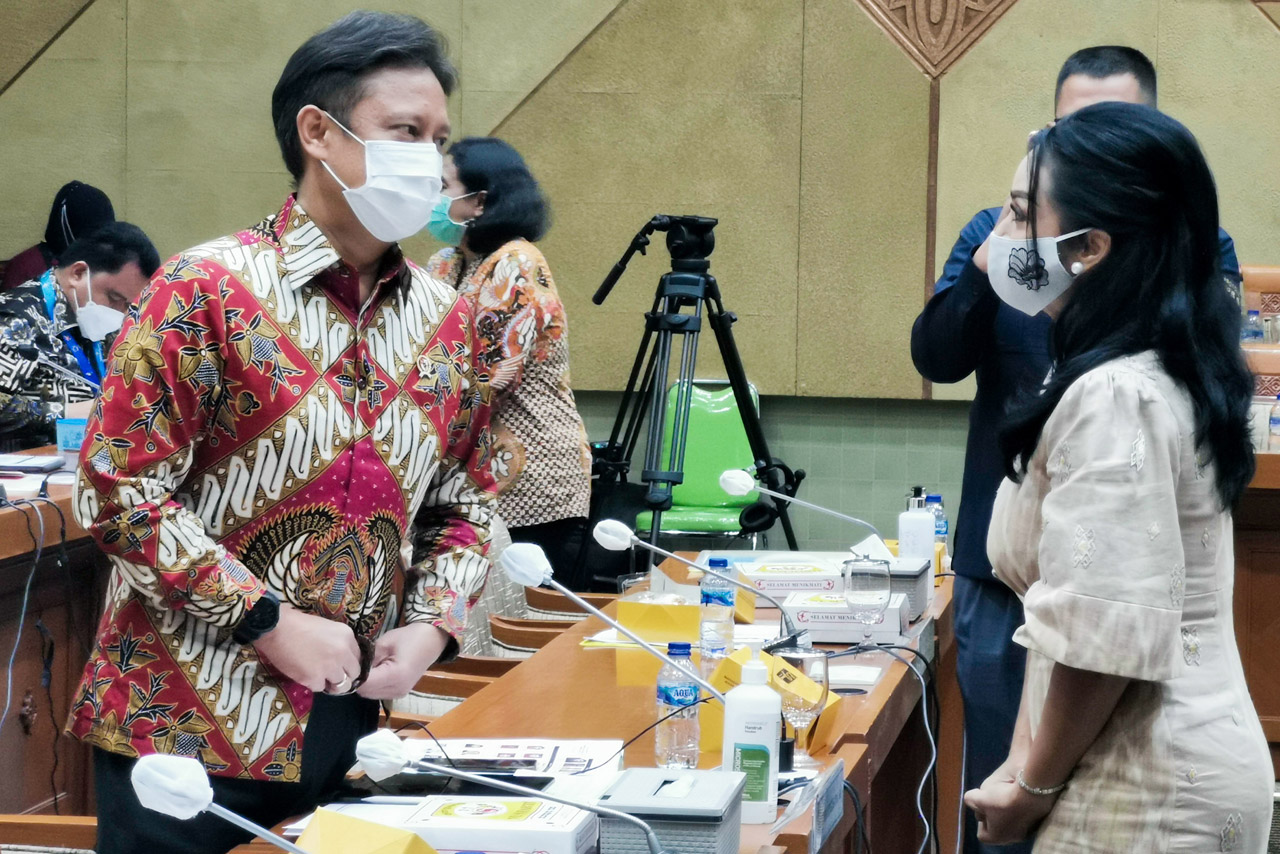 Komisi IX DPR dan Menkes...