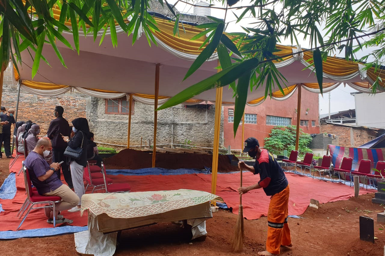 Begini Persiapan Pemakaman...