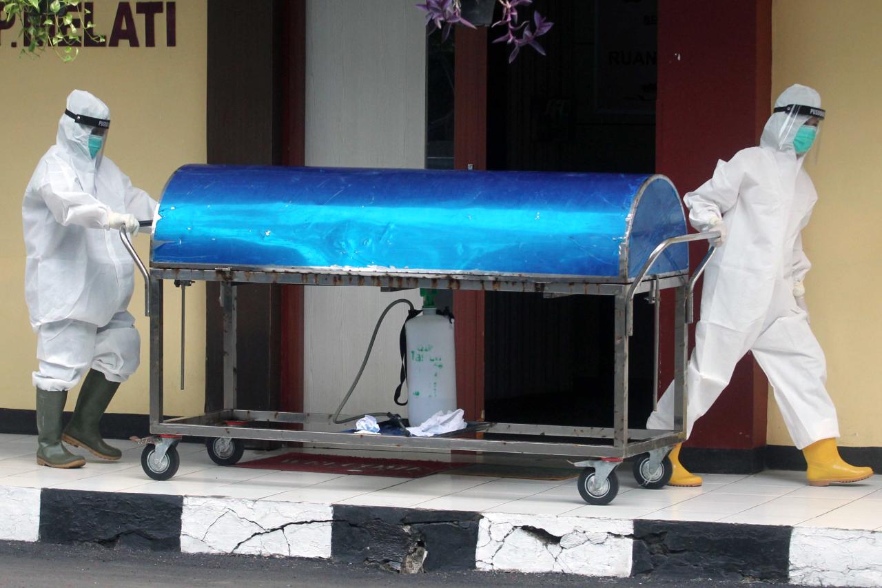 Kasus Covid-19 di Indonesia...
