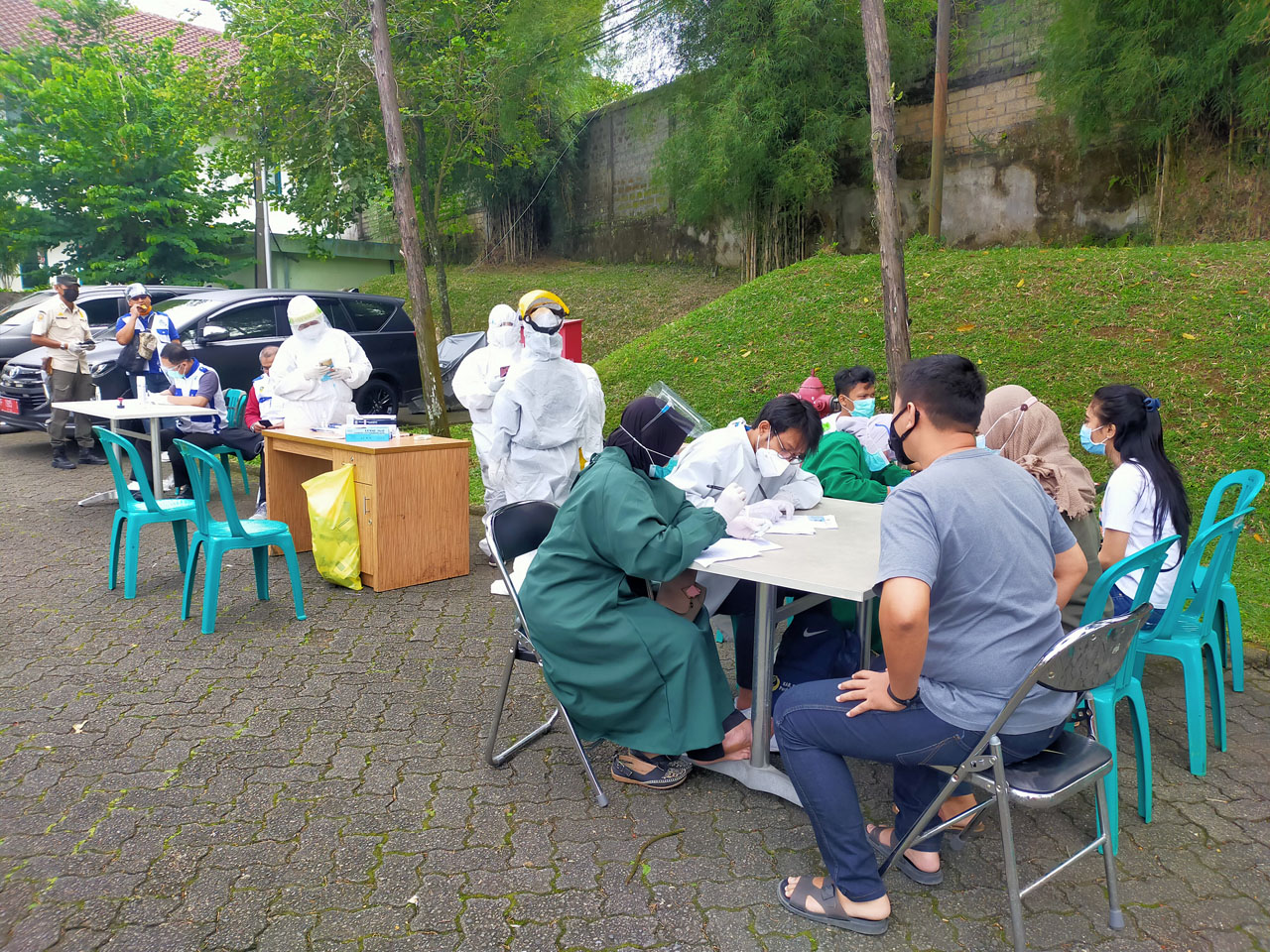 Pengunjung Kawasan Puncak...