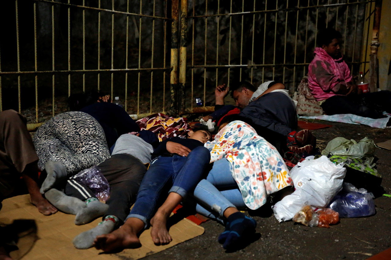 Ribuan Imigran Honduras...
